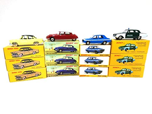 Atlas Lot of 12 Dinky Toys Citroen Renault Ford Simca