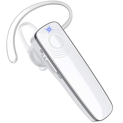 Auriculares Bluetooth New Bee Auricular Inalámbrico Manos Libres Auricular Negocio Auricular Conducción con Micrófono para PC iPhone iPad Samsung Huawei Sony Xiaomi (Negro) (Blanco) Auriculares Bluetooth New Bee Auricular Inalámbrico Manos Libres Auricular Negocio Auricular Conducción con Micrófono para PC iPhone iPad Samsung Huawei Sony Xiaomi (Negro) (Blanco)