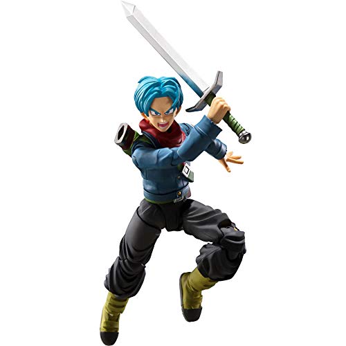 BANDAI- Trunks Future Figura 14 Cm Dragon Ball Super SH Figuarts, Multicolor (BDIDB551313)