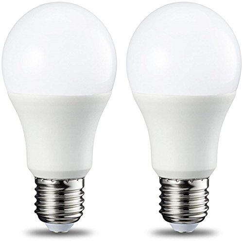 Bombilla LED E27,9W,800lm,Blanco Cálido 3000K,Equivalente 60W Incandescente,LED Lámpara,No Regulable(Pack de 2) Bombilla LED E27,9W,800lm,Blanco Cálido 3000K,Equivalente 60W Incandescente,LED Lámpara,No Regulable(Pack de 2)