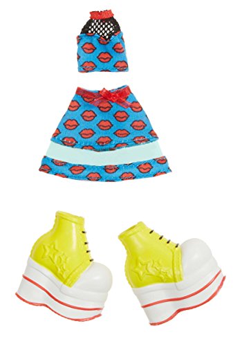 Bratz Fashion Pack #3 - Accesorios para muñecas (5 año(s), Azul, Rojo, Color Blanco, Amarillo, De plástico, CE)