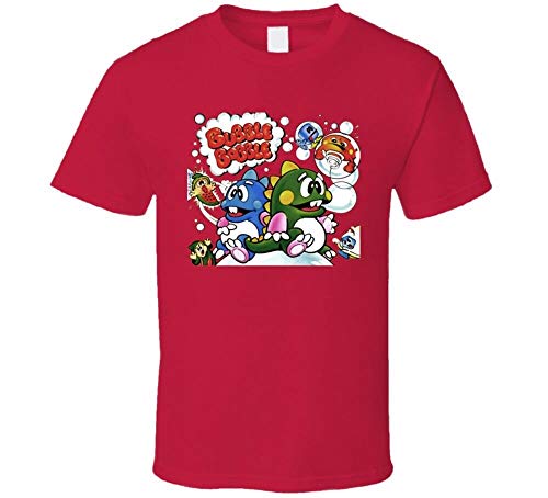 Bubble Bobble NES Box Art T Shirt