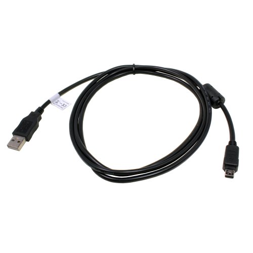 Cable de datos USB para Olympus Tough TG-850;substituye: Olympus CB-USB5 / CB-USB6, para la transferencia de datos entre la cámara y el PC