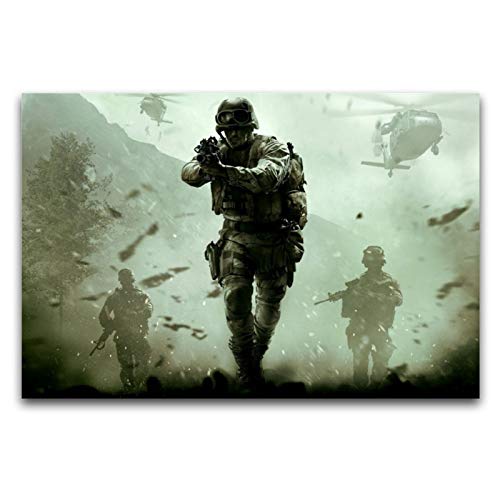 Call of Duty 4 Modern Warfare - Póster de anime (40 x 60 cm)