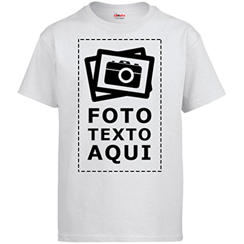 Camiseta Personalizada con Foto - Blanco, 12-14 años Camiseta Personalizada con Foto - Blanco, 12-14 años