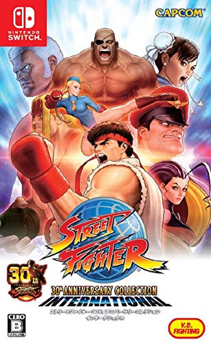 Capcom Street Fighter 30th Anniversary Collection International NINTENDO SWITCH JAPANESE IMPORT REGION FREE [video game]