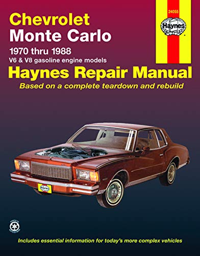 Chevrolet Monte Carlo (70 - 88) (USA service & repair manuals)
