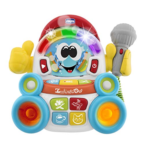 Chicco 00009492000000 Toy karaoke set juguete musical - Juguetes musicales (Toy karaoke set, 3 año(s), Niño/niña, Multicolor, Batería, 151 mm)