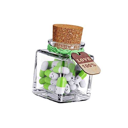 circulor-123 Cápsula De Regalo para Amantes Pildoras con Mensaje Capsulas Chucherias Mensaje En Una Botella Regalo para Novios Original circulor-123 Cápsula De Regalo para Amantes Pildoras con Mensaje Capsulas Chucherias Mensaje En Una Botella Regalo para Novios Original