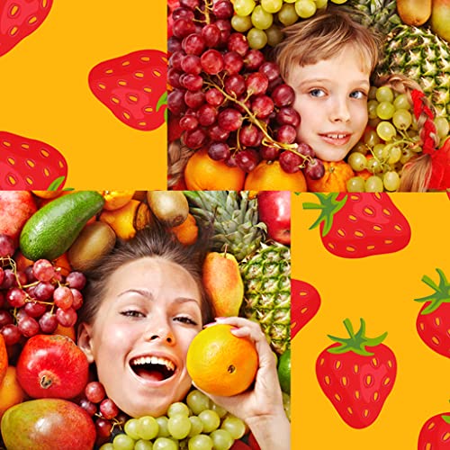 Collage de fotos de frutas