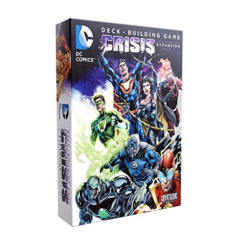 Cryptozoic Entertainment DC Comics DBG Crisis EXP 3 Juego de Cartas