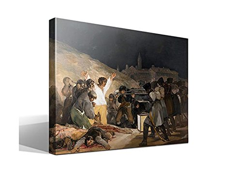 Cuadro Canvas El 3 de Mayo en Madrid de Francisco de Goya - 40cm x 55cm