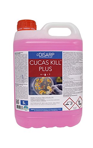 CUCAS KILL Fregasuelos insecticida.Insectos rastreros Garrafa 5l. (1) CUCAS KILL Fregasuelos insecticida.Insectos rastreros Garrafa 5l. (1)