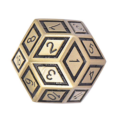 Dados De Metal De Aleación De Zinc, Dados De Metal De 30 Lados, Excelentes Accesorios Avanzados Para Juegos De Mesa Con Números Impresos Para Juegos De Rol Dun-geons Y Dragons,Enseñanza De Matemáticas Dados De Metal De Aleación De Zinc, Dados De Metal De 30 Lados, Excelentes Accesorios Avanzados Para Juegos De Mesa Con Números Impresos Para Juegos De Rol Dun-geons Y Dragons,Enseñanza De Matemáticas
