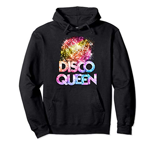 Disco Queen - Disfraz de los años 70 con temática vintage Sudadera con Capucha Disco Queen - Disfraz de los años 70 con temática vintage Sudadera con Capucha