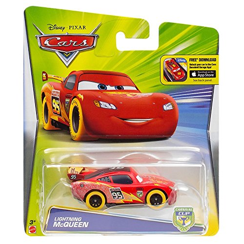 Disney Cars Carnival Cup Lightning McQueen Orange Tires by Mattel