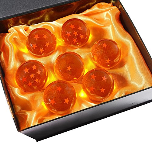 Dragon Ball Z 7 Cristales en caja regalo All Stars | 5,7 cm | Junto de 7 pz | Anime by DURSHANI