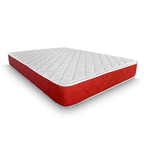 Duérmete Online - Colchón Viscoelástico Lite Reversible (a 2 caras), Muy Transpirable, Blanco, 90 x 180 Duérmete Online - Colchón Viscoelástico Lite Reversible (a 2 caras), Muy Transpirable, Blanco, 90 x 180
