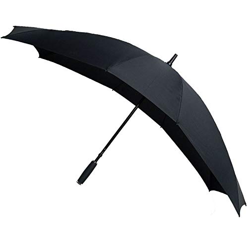 Duo Umbrella, ligero, resistente al viento, toldo extendido más largo para dos personas. Toldo de 148 cm por 99 cm (39"). Longitud de 85 cm.