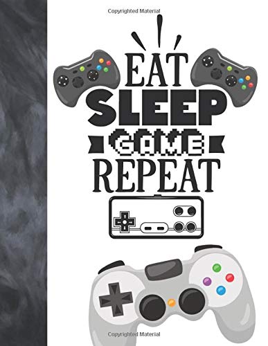 Eat Sleep Game Repeat: Video Game Controller Sudoku Puzzle Book Gift For Boys And Girls - Easy Beginners Activity Puzzle Book For Those On The Sudoku Puzzle Craze