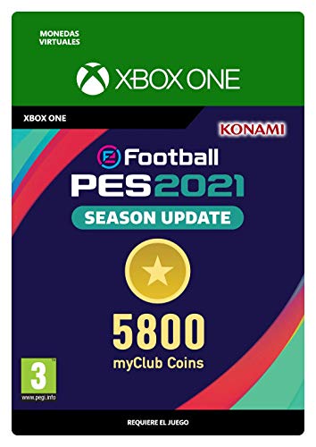 eFootball PES 2021 SEASON UPDATE Club Coin 5800 | Xbox One - Código de descarga