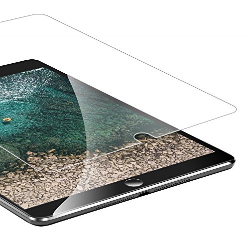 ESR iPad Pro 10.5 Protector de Pantalla [9H Dureza] Anti-Huellas Dactilares, Anti-Arañazos [Garantía de por Vida] [Kit de Instalación] Protector Pantalla Cristal Templado Apple iPad 10.5 2017