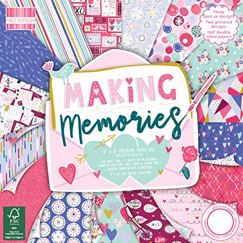 First Edition FSC 8x8 Paper Pad - Making Memories
