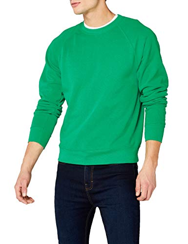 Fruit Of The Loom 62-216-0, Sudadera Para Hombre, Verde (Kelly Green), Large