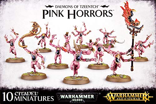 Games Workshop 99129915032" Daemons of Tzeentch Pink Horrors Action Figure