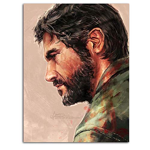 Ghychk The Last of Us Part 2 - Póster de Ellie y Joel (50,8 x 76,2 cm), diseño de juego