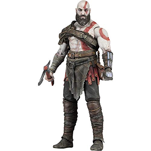 God of War Kratos Action Figure, 18Cm Estatuas De Juguete PVC De Protección del Medio Ambiente, Adecuado para Colección