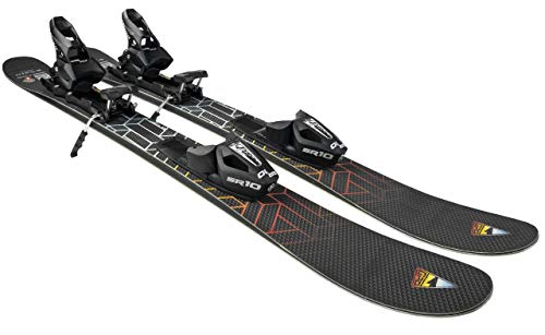 GPO Snowblade Hot Stamp - Esquís cortos, incluye fijaciones de seguridad Tyrolia SR10, 99 cm de longitud, para hombre y mujer