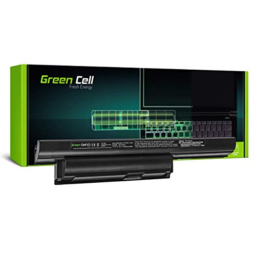 Green Cell Batería para Sony Vaio VPCEB3A4E VPCEB3A4E/W VPCEB3A4R VPCEB3AFJ VPCEB3AFM VPCEB3AFM/BJ VPCEB3AFM/T VPCEB3AFM/WI VPCEB3AFX VPCEB3AFX/BJ Portátil (4400mAh 11.1V Negro)