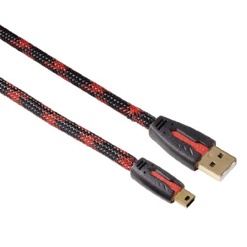 Hama 51875 - Cable de Carga (USB, 2.5 m), Negro