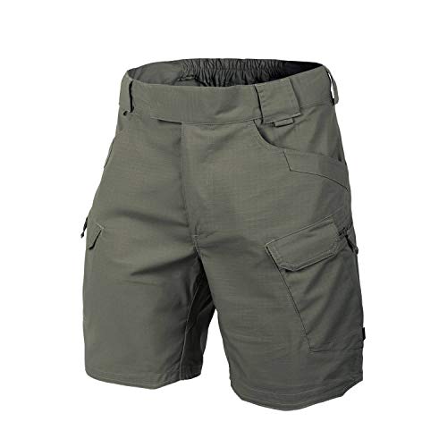 Helikon Hombre UTS Pantalones Cortos 8.5" Taiga Green tamaño L