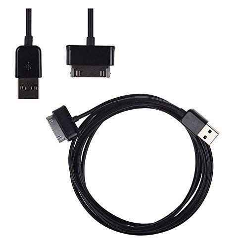 Hensych Cable cargador y transmisor de datos, 3 m, USB y conector de 30 pines, para Samsung Galaxy Tab 2 7,0 de 7" P3113, Tab2 P5100 y Note 10,1" N8000 P7510 P1000
