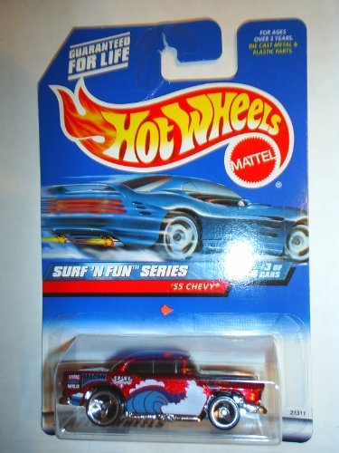 Hot Wheels Surf 'N Fun Series 3/4 '55 Chevy by Mattel