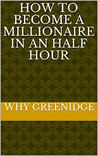 how to become a millionaire in an half hour (English Edition)