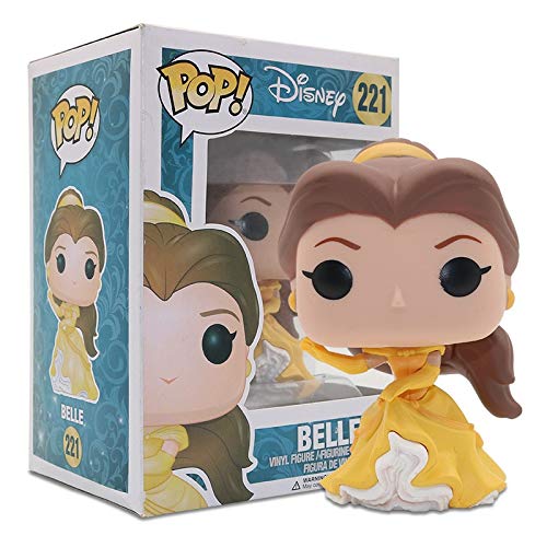 ioth Anime Cinderella Beauty y The Beast Decoration Model Gift 10cm (Color : B)