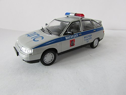 Ixo Coche 1/43 – VAZ Lada 2112 DPS Policía Moscú