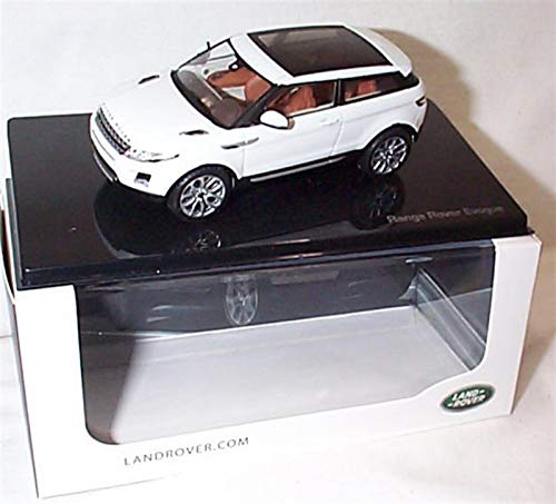ixo Land Rover Evoque 3 Puertas Fuji Coche Blanco Escala 1:43 Modelo diecast