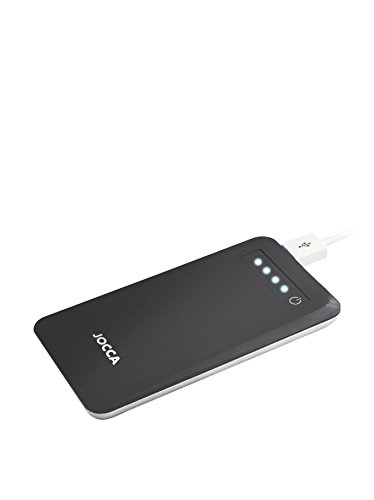 Jocca 1184N - Cargador de baterías portátil Compatible con Smartphones, tabletas, cámaras, Mp3 y Consolas, Color Negro