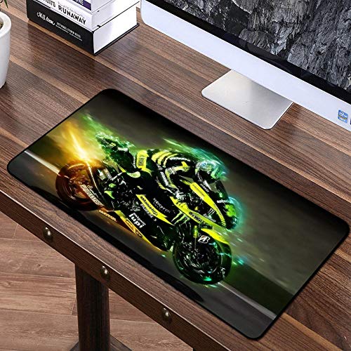 KOEWSN Alfombrilla Raton Gaming Grande XL Alfombrilla De Escritorio Para Oficina Piloto De Motos De Twilight Highway Patrón Mouse Pad 700X300mm Para Gamers Pc Y Portátil,Antideslizante Superficie De T KOEWSN Alfombrilla Raton Gaming Grande XL Alfombrilla De Escritorio Para Oficina Piloto De Motos De Twilight Highway Patrón Mouse Pad 700X300mm Para Gamers Pc Y Portátil,Antideslizante Superficie De T