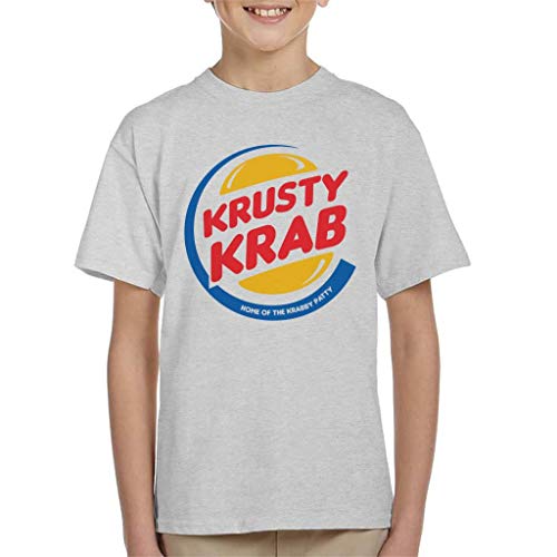 Krusty Krab Parody Burger King Kid's T-Shirt