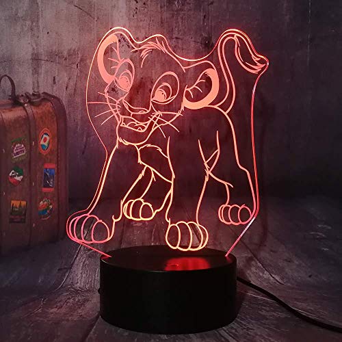 Lámpara decorativa de Halloween Led 3D Night Light para niños Night Lamp Touch 3 colores Witch Bat Pumpkin Led Lamp