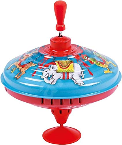 Lena- Parte Superior de Metal con Forma de Bomba, 19 cm de diámetro, con Soporte, Juguete Infantil a Partir de 18 Meses (SiMM Spielwaren GmbH 52214)