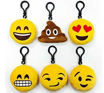 Llavero Emoticono - Ideal Para Detalles de Bodas, Comuniones (Precio Unitario) - Llaveros Emoticonos Emojis Baratos, para niños infantiles juveniles