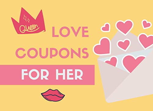 Love Coupons for Her: Womens Day Gifts for Women Turning 50, Wife Girlfriend Presents for Easter Birthday Anniversary Christmas and Valentines Day, ... Wedding Ideas, Erotic Pure Romance Date Night