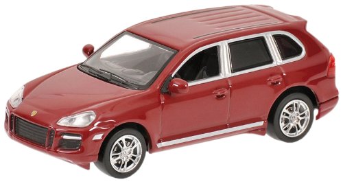 Minichamps 640066280 - Coche de colección Porsche Cayenne GTS'06, rojo metalizado - escala 1/64