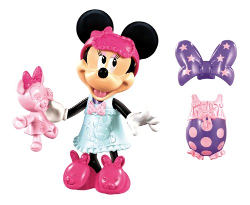 Minnie Mouse - Muñeca Sleepover Bow-Tique (Mattel X5168)